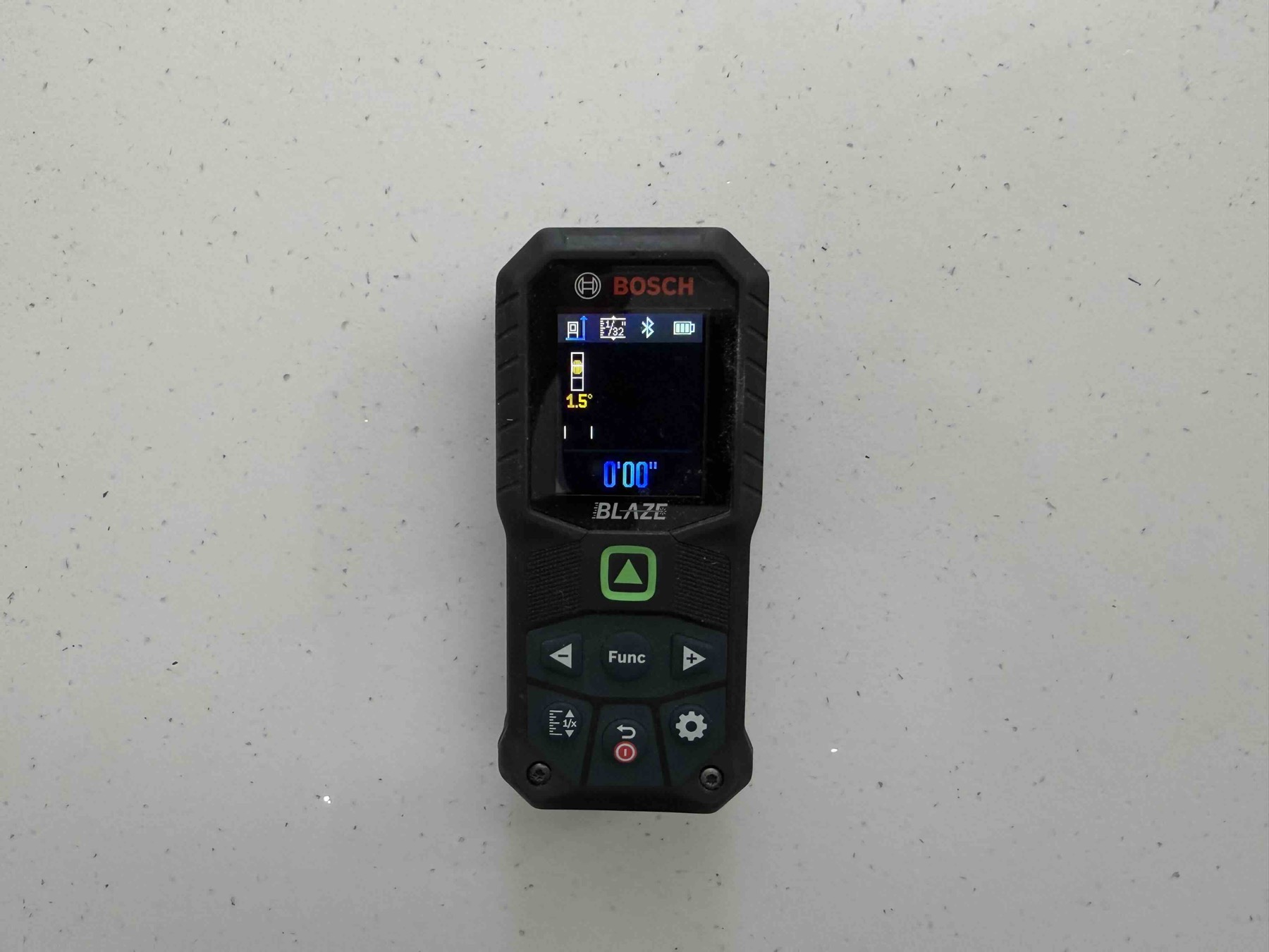Bosch laser measure included with the rental kit